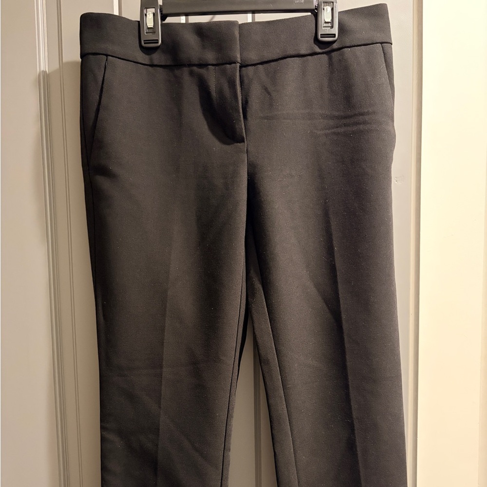 LOFT Marisa Black Crepe Dress Pants – Size 0 – Tailored Fit